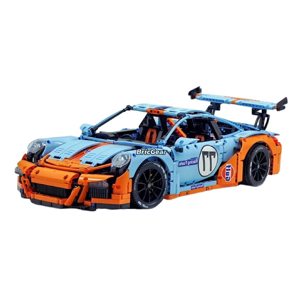 PORSCHE 911 GT3 RS • GULF BLUE 1:8 - 2728+PCS