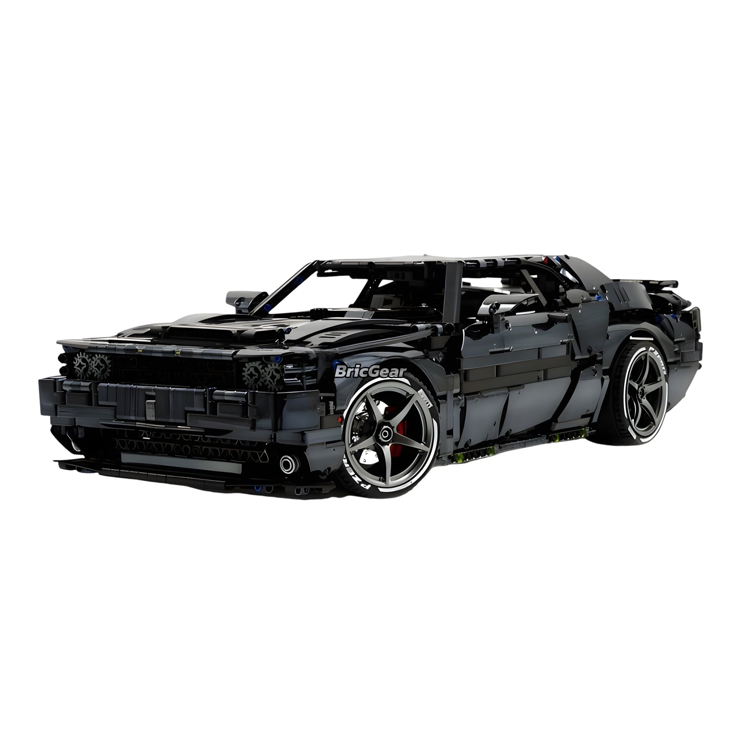 DODGE CHALLENGER HELLCAT 1:8 3300+PCS